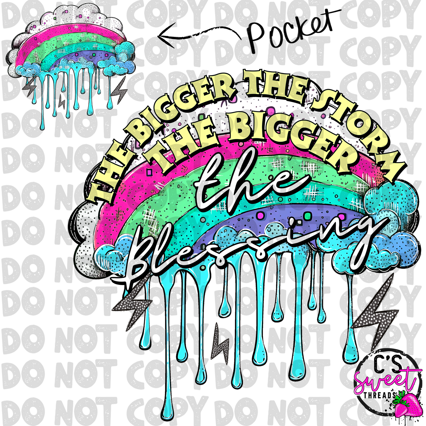 The bigger the storm with pocket
