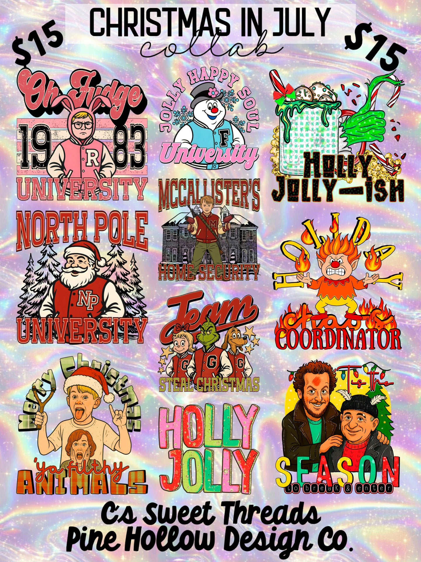 Christmas In July Collab With Pine Hollow Design Co.