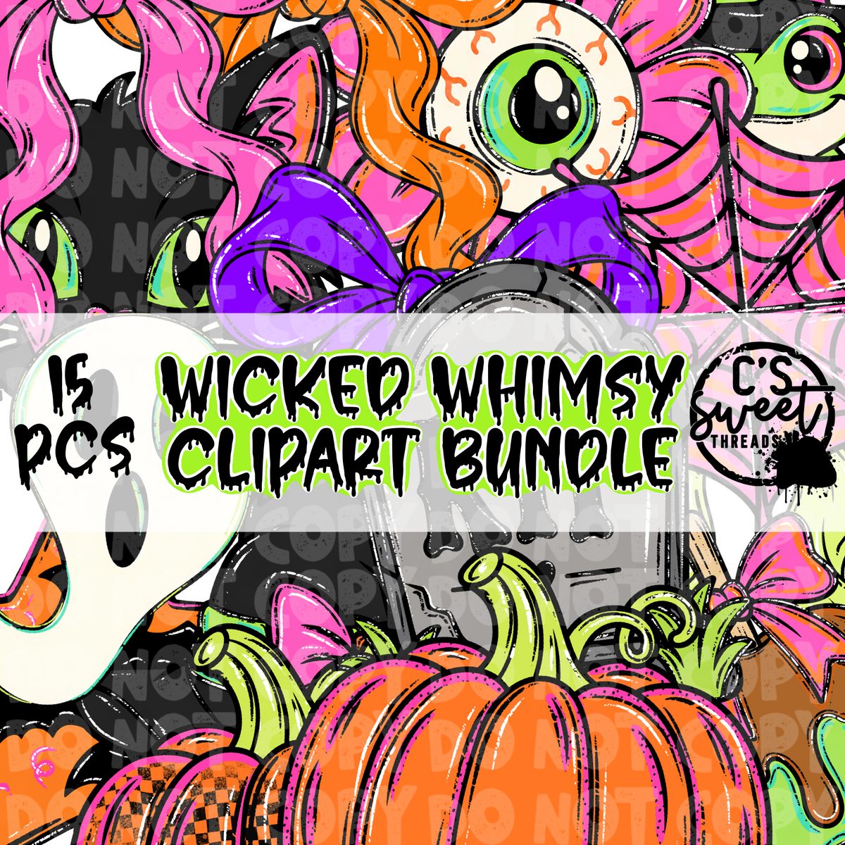 Wicked Whimsy Clipart Bundle