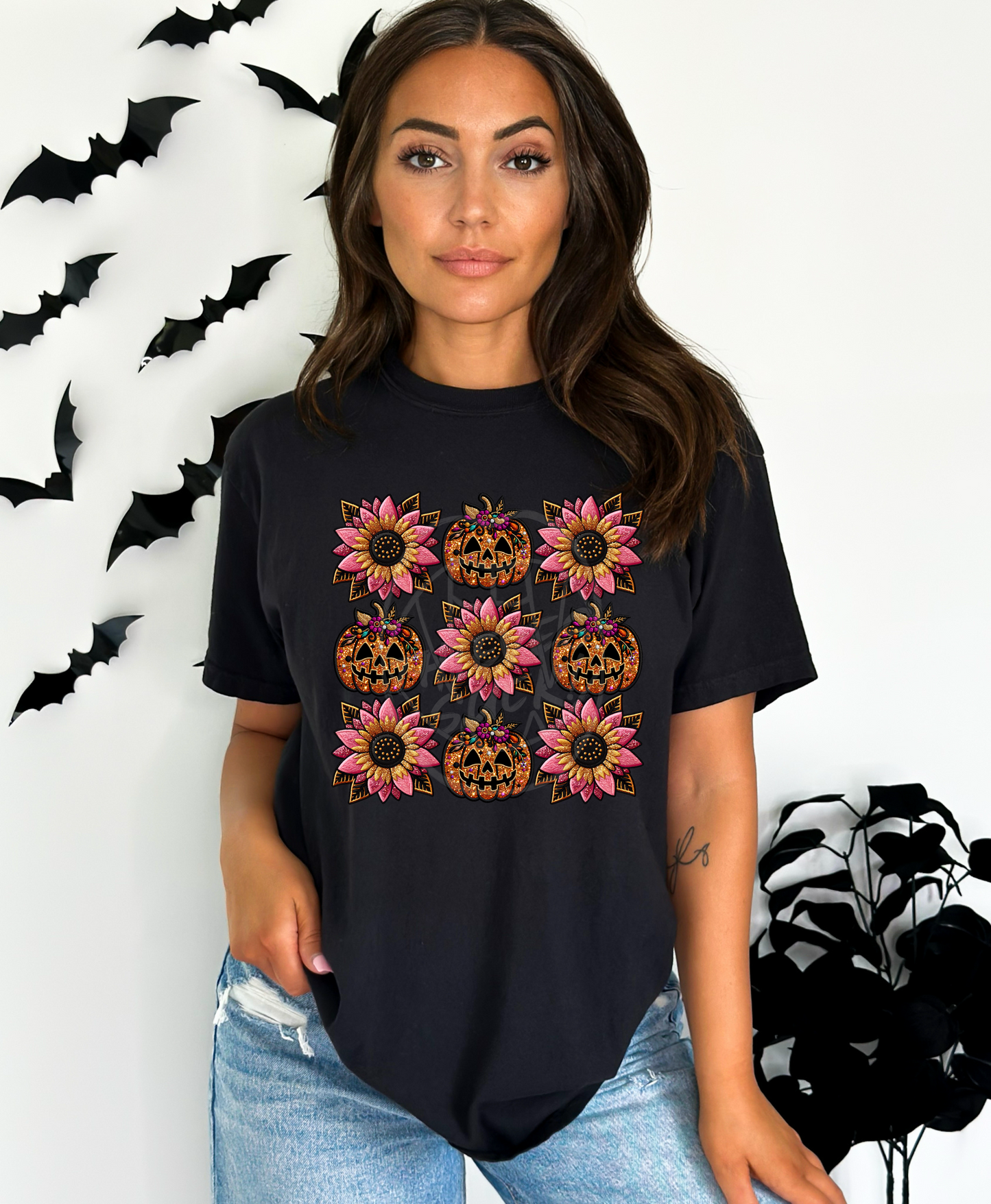 Boho Pumpkins & Flowers Coquette