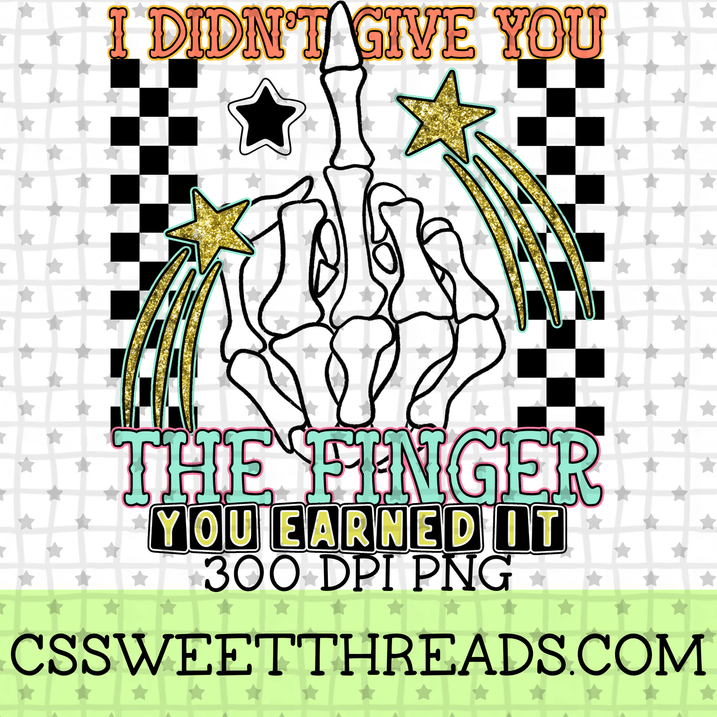I Didn’t Give You The Finger