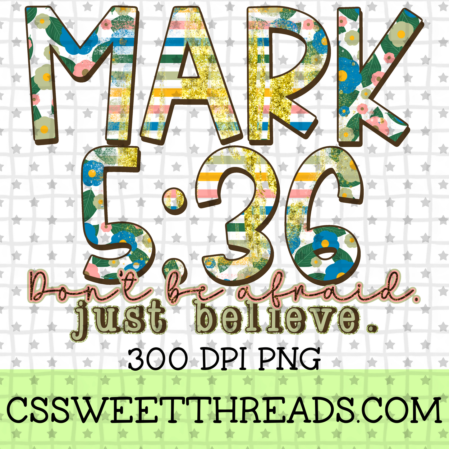 Mark 5:36