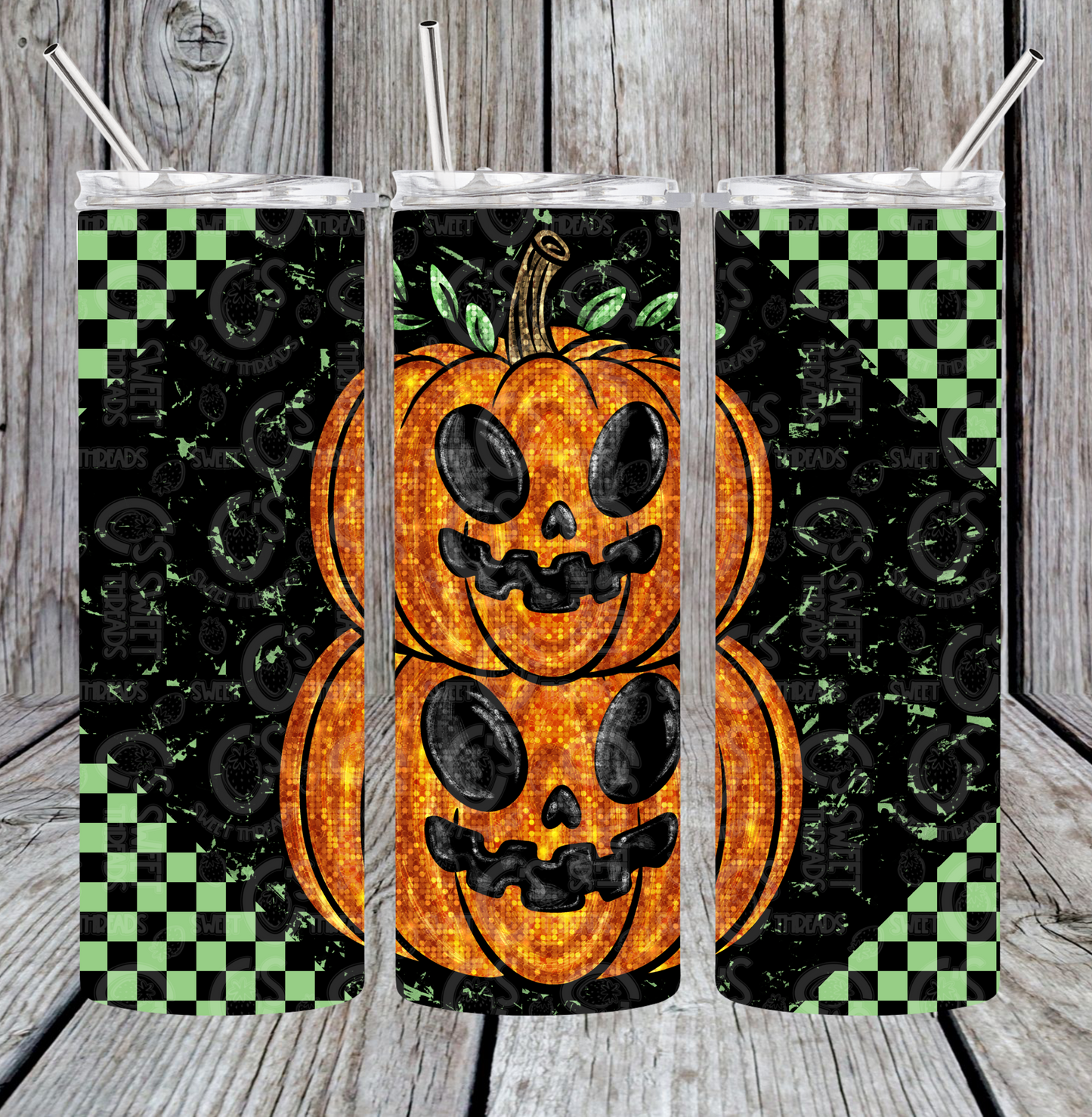 Stacked Jack O’Lanterns Tumbler