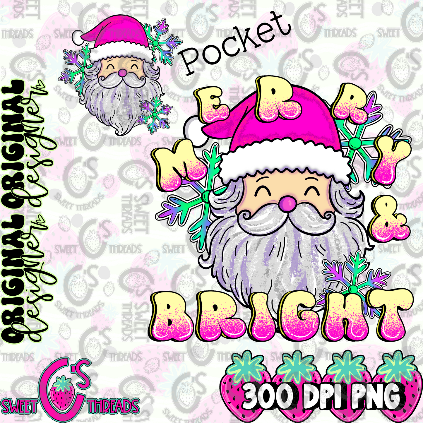 Merry & Bright With Pocket