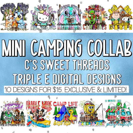 Camping Collab With Triple E Digital Designs