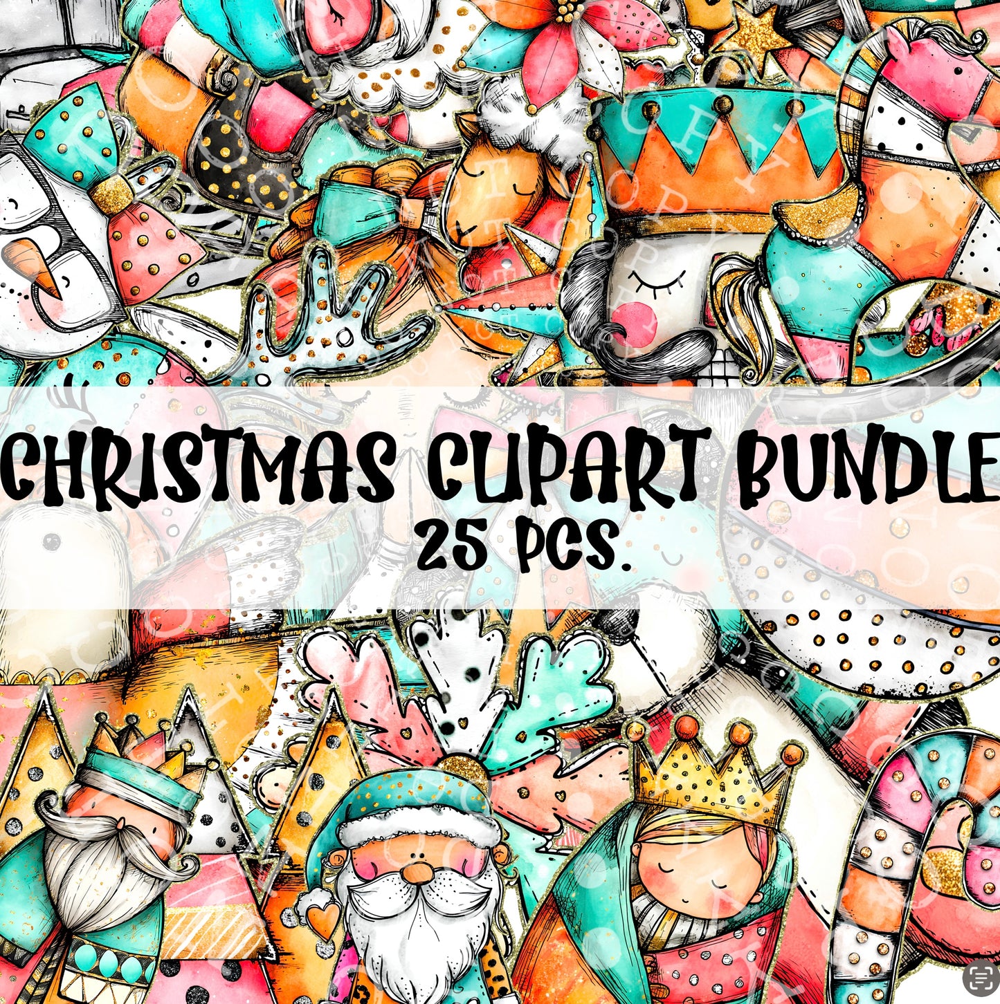 Christmas Clipart Bundle