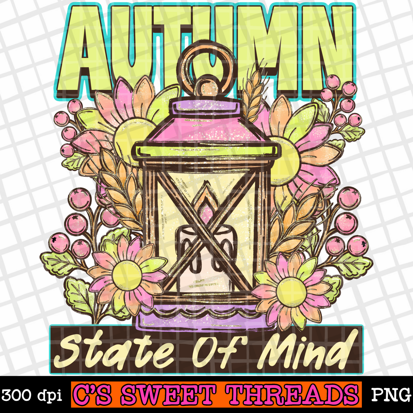 Autumn State Of Mind -Digital PNG Design