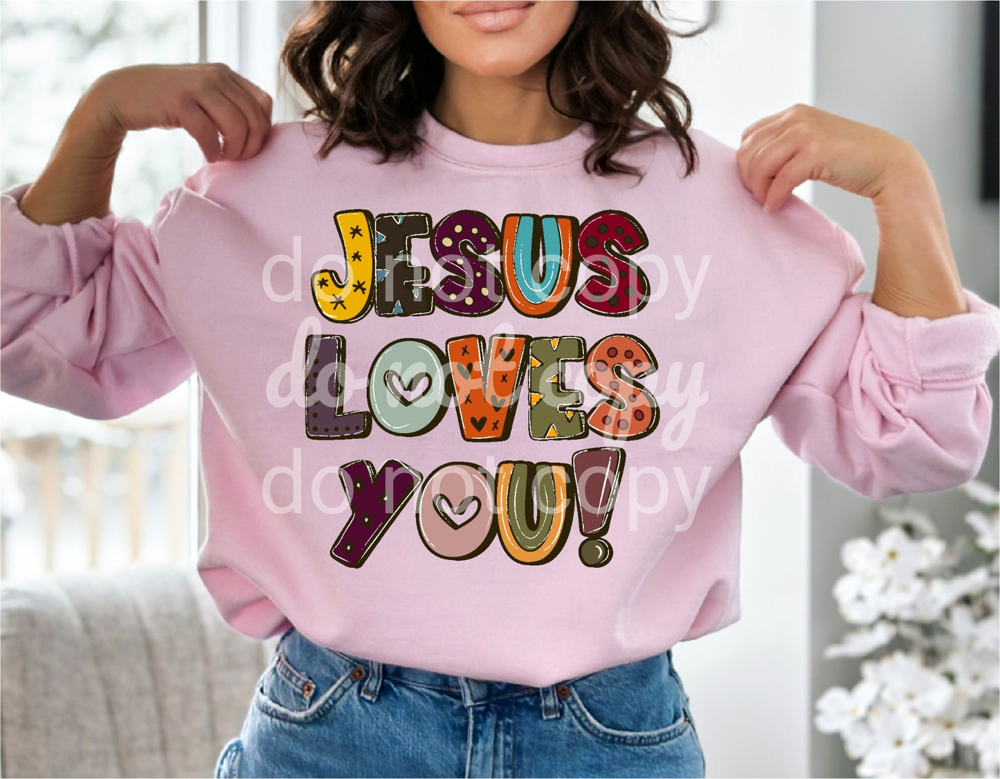 Jesus Loves You - Full Color