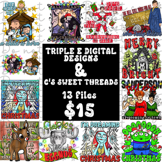 Mini Christmas Collab w/ Triple E Digital Designs