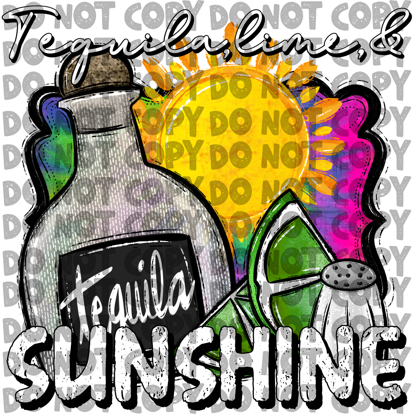 Tequila lime & sunshine