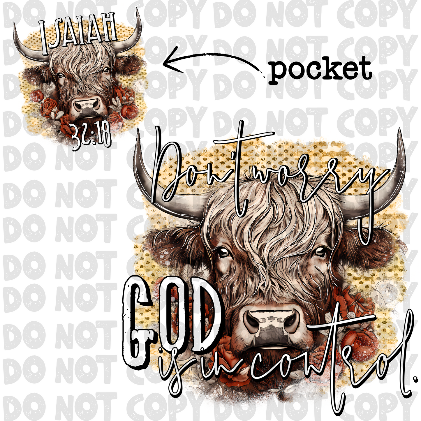 He is in control with pocket