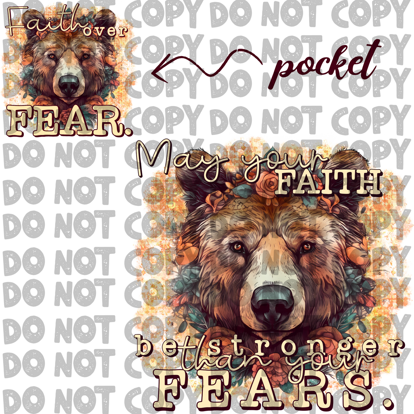 May your faith be bigger with pocket