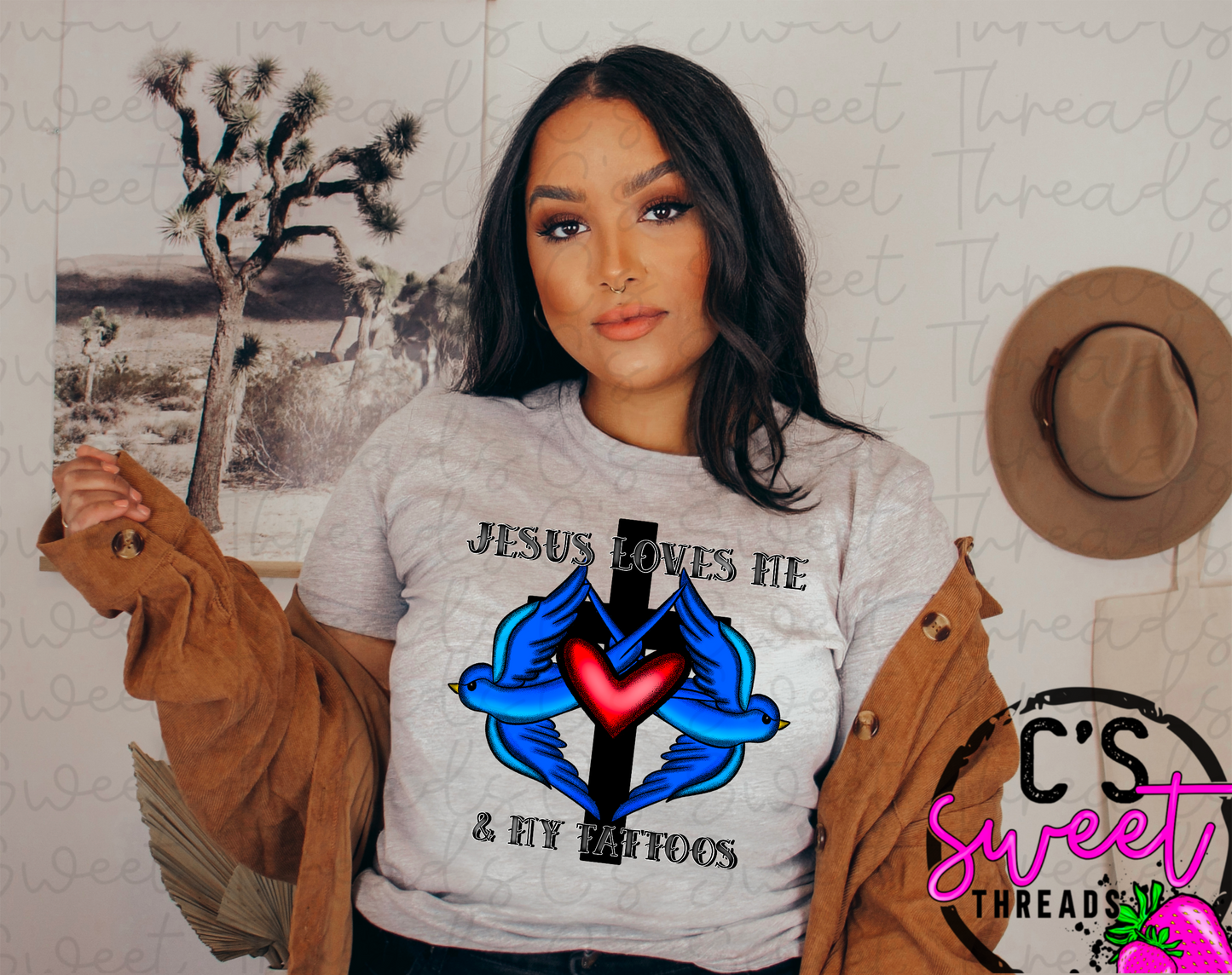 Jesus loves me and my tattoos