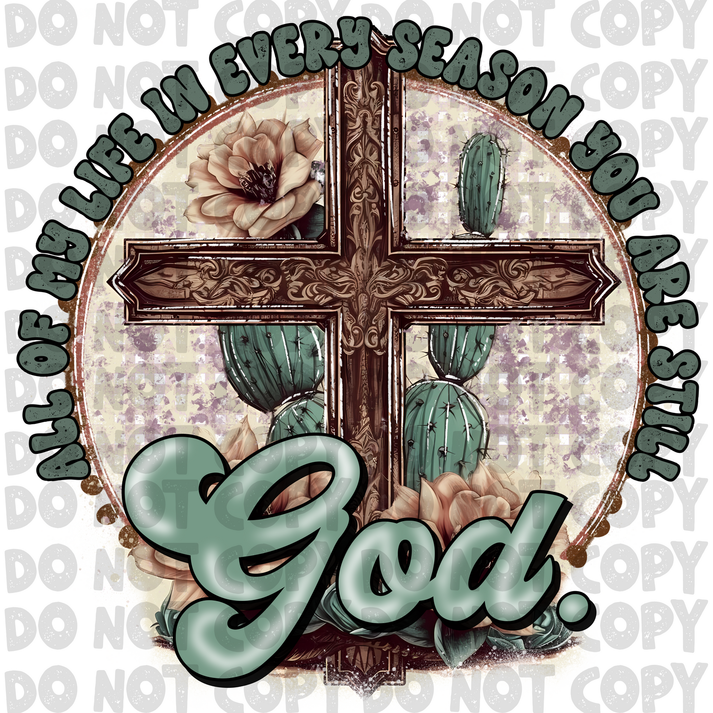 All of my life you are still God