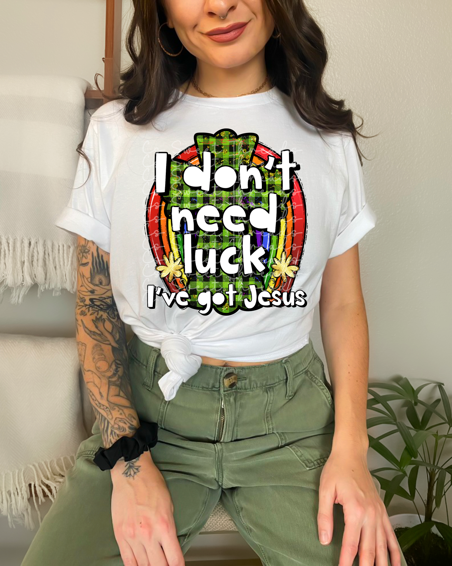 I don’t need luck I’ve got Jesus