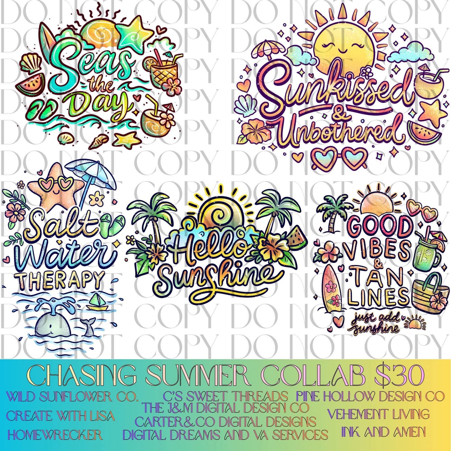 Chasing Summer Collab-Multiple Designers