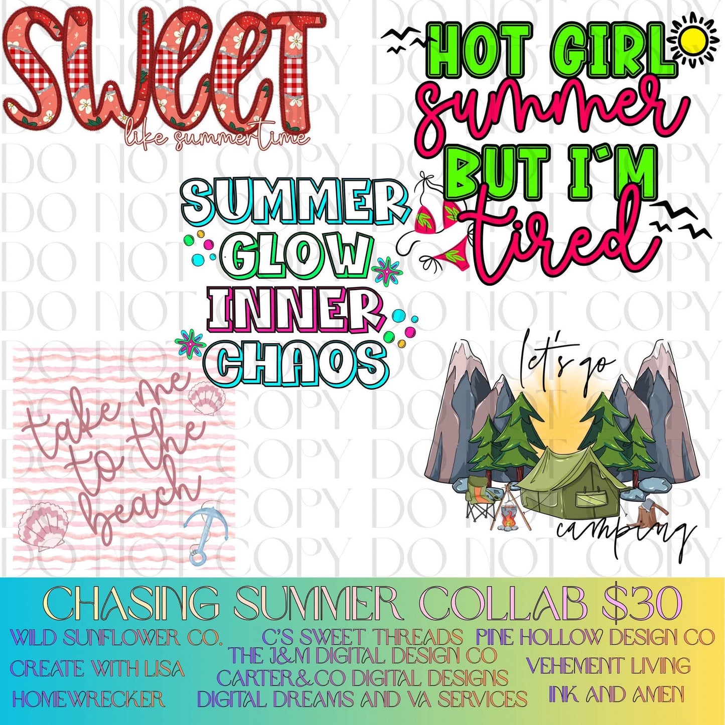 Chasing Summer Collab-Multiple Designers