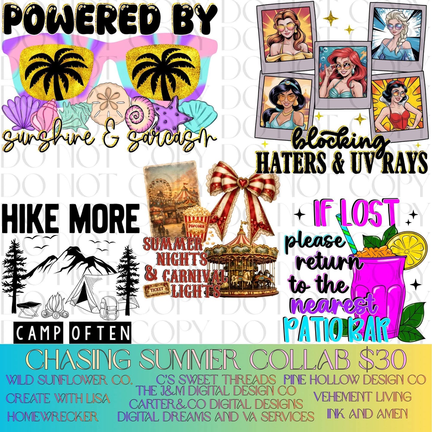 Chasing Summer Collab-Multiple Designers