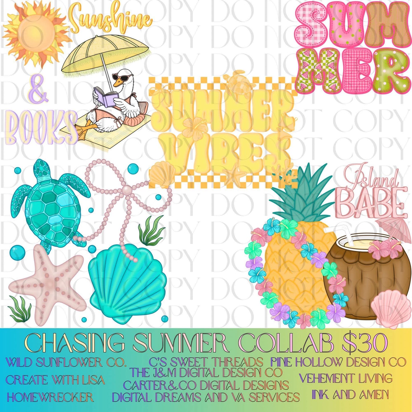 Chasing Summer Collab-Multiple Designers