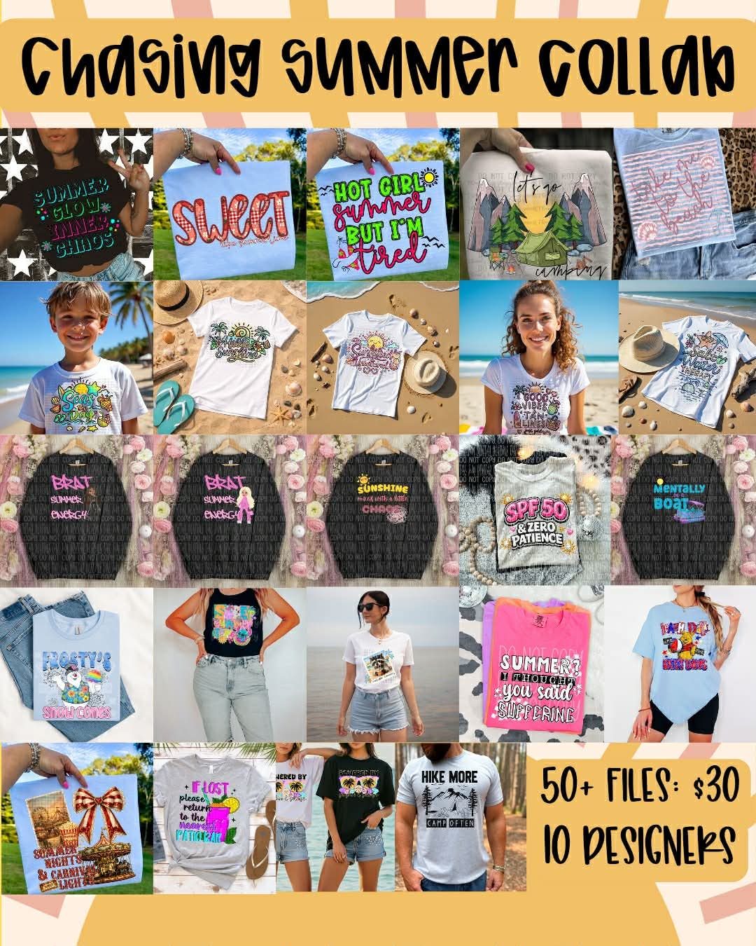 Chasing Summer Collab-Multiple Designers