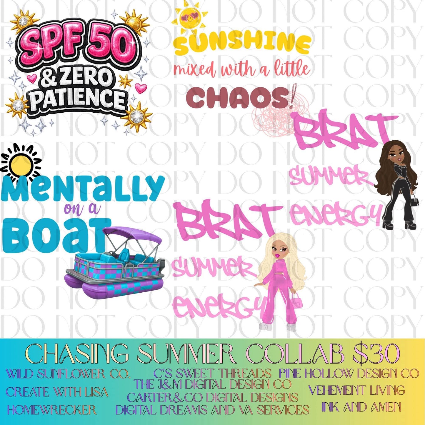 Chasing Summer Collab-Multiple Designers