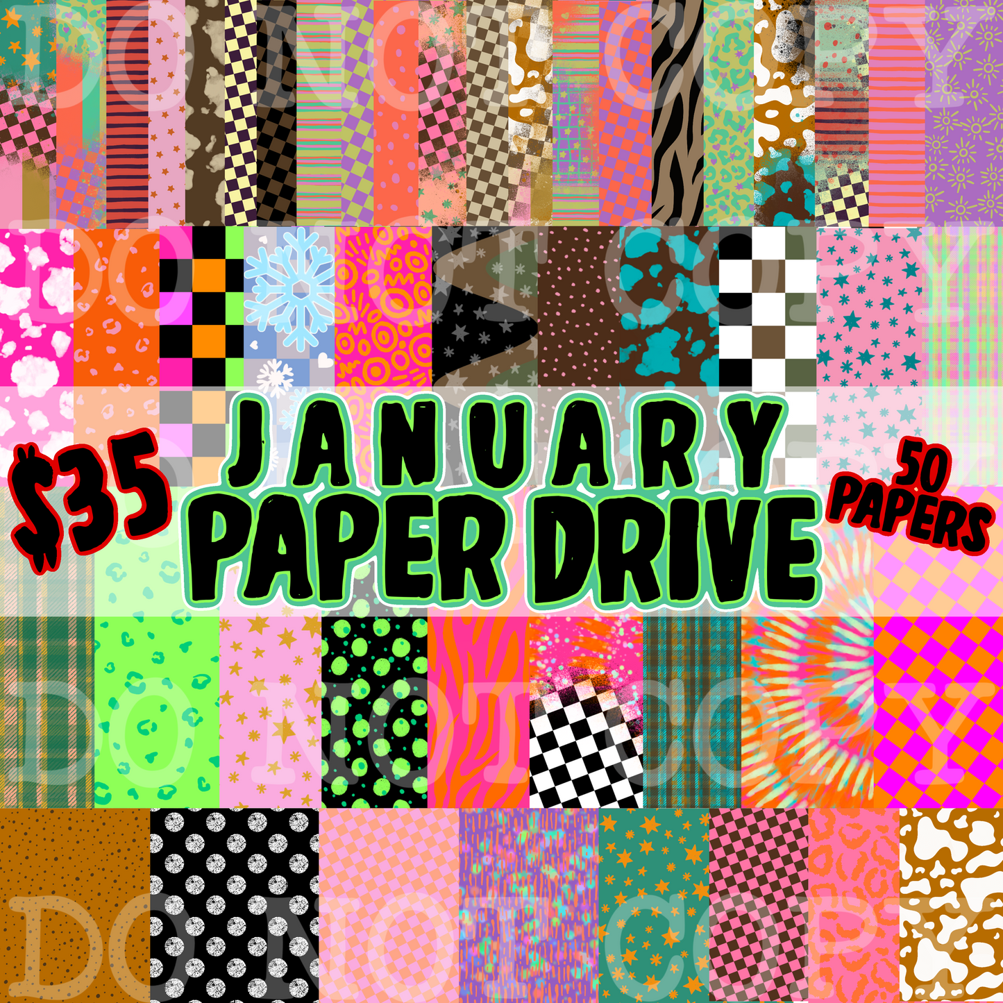 January ‘26 Paper/Background Drive