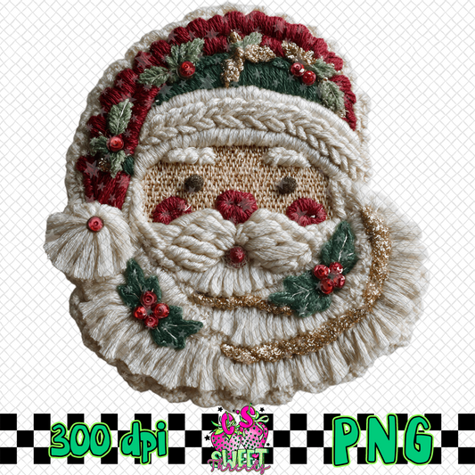 Faux Santa Head 2