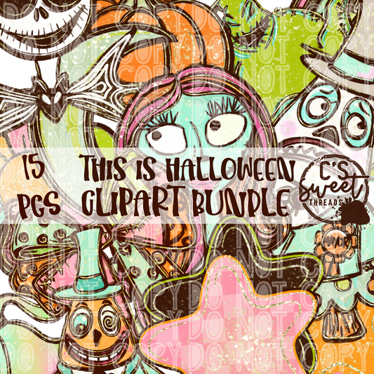 This Is Halloween Clipart Bundle