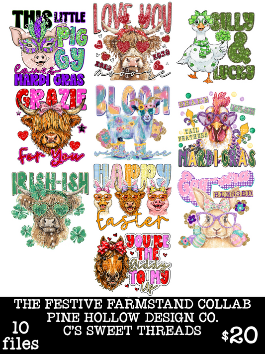 The Festive Farmstead Collab With Pine Hollow Design Co.