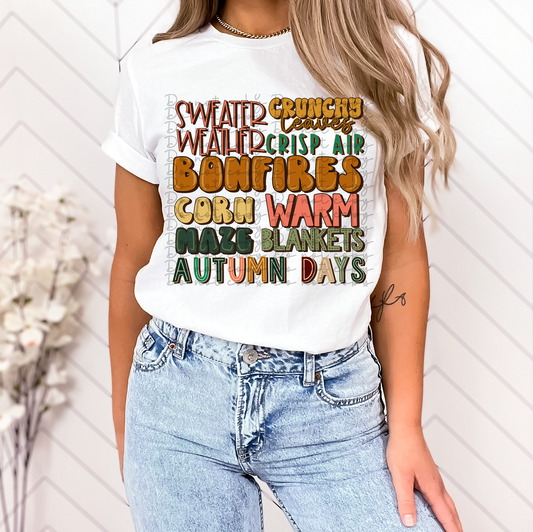 Fall Words