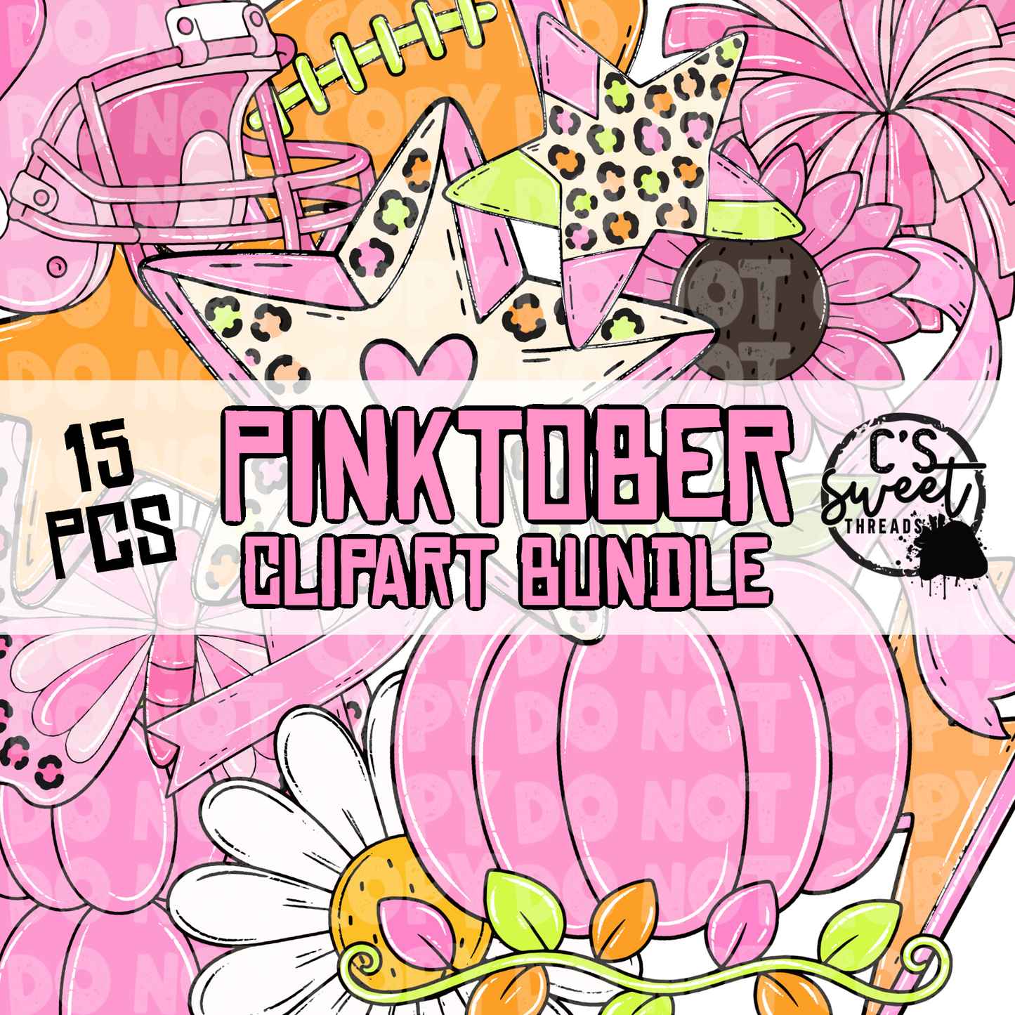 Pinktober Clipart Bundle