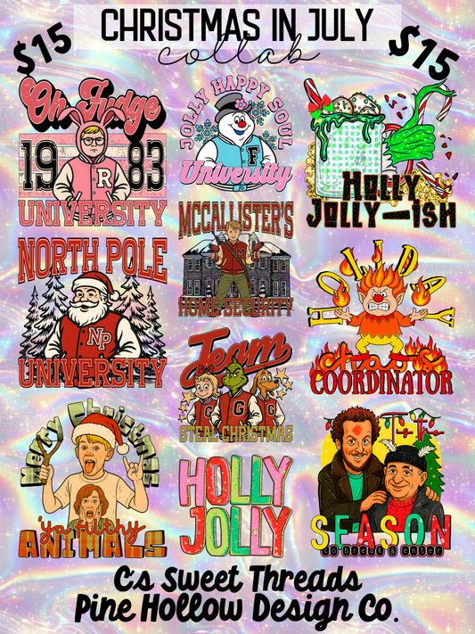 Christmas In July Collab With Pine Hollow Design Co.
