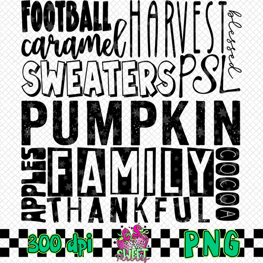 Fall Words 1