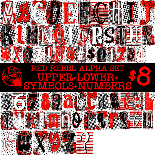 CST Red Rebel Ransom Alpha Set