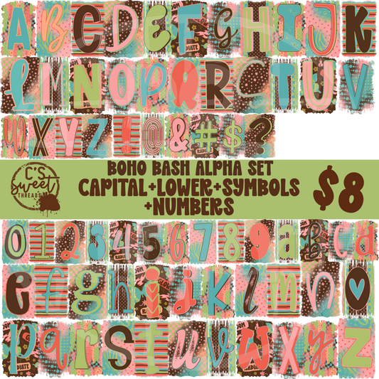 CST Boho Bash Ransom Alpha Set