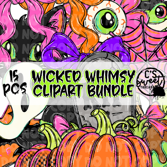 Wicked Whimsy Clipart Bundle