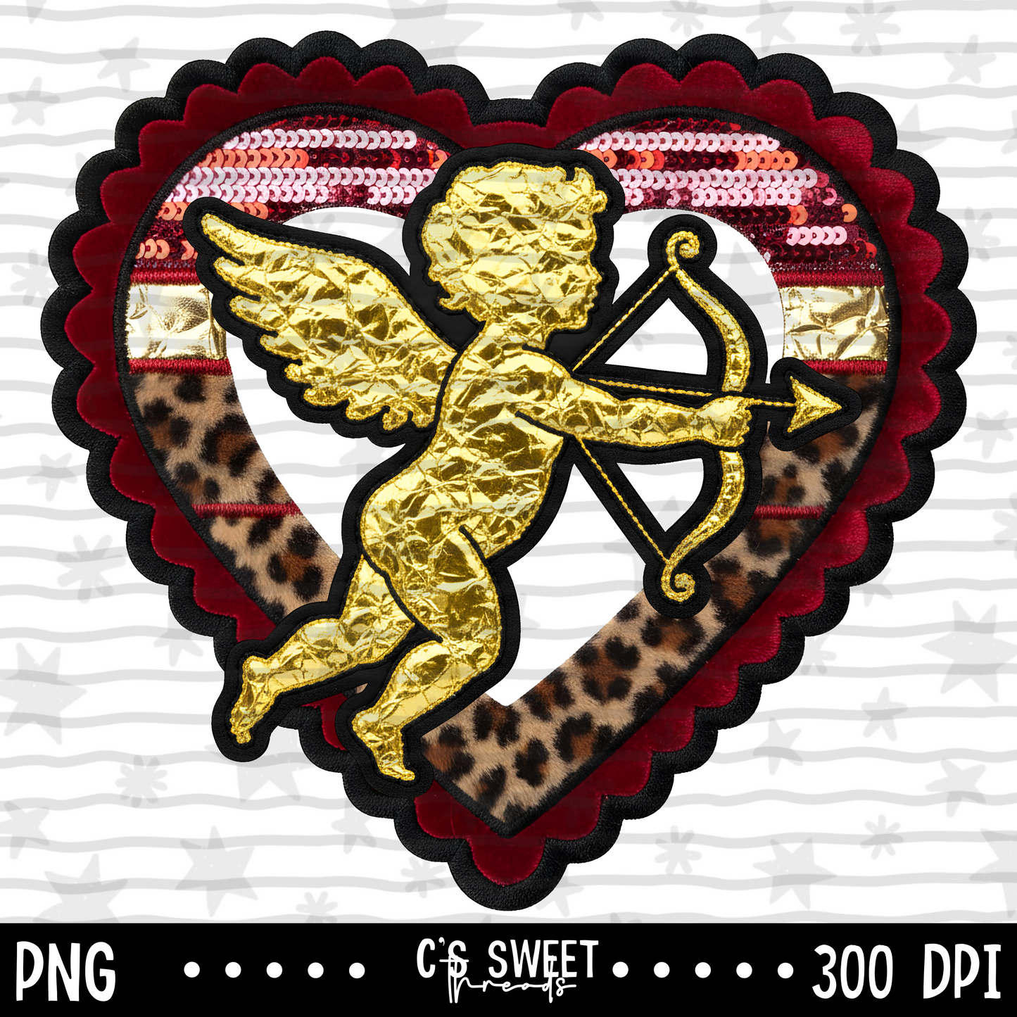 Velvet Cupid Heart