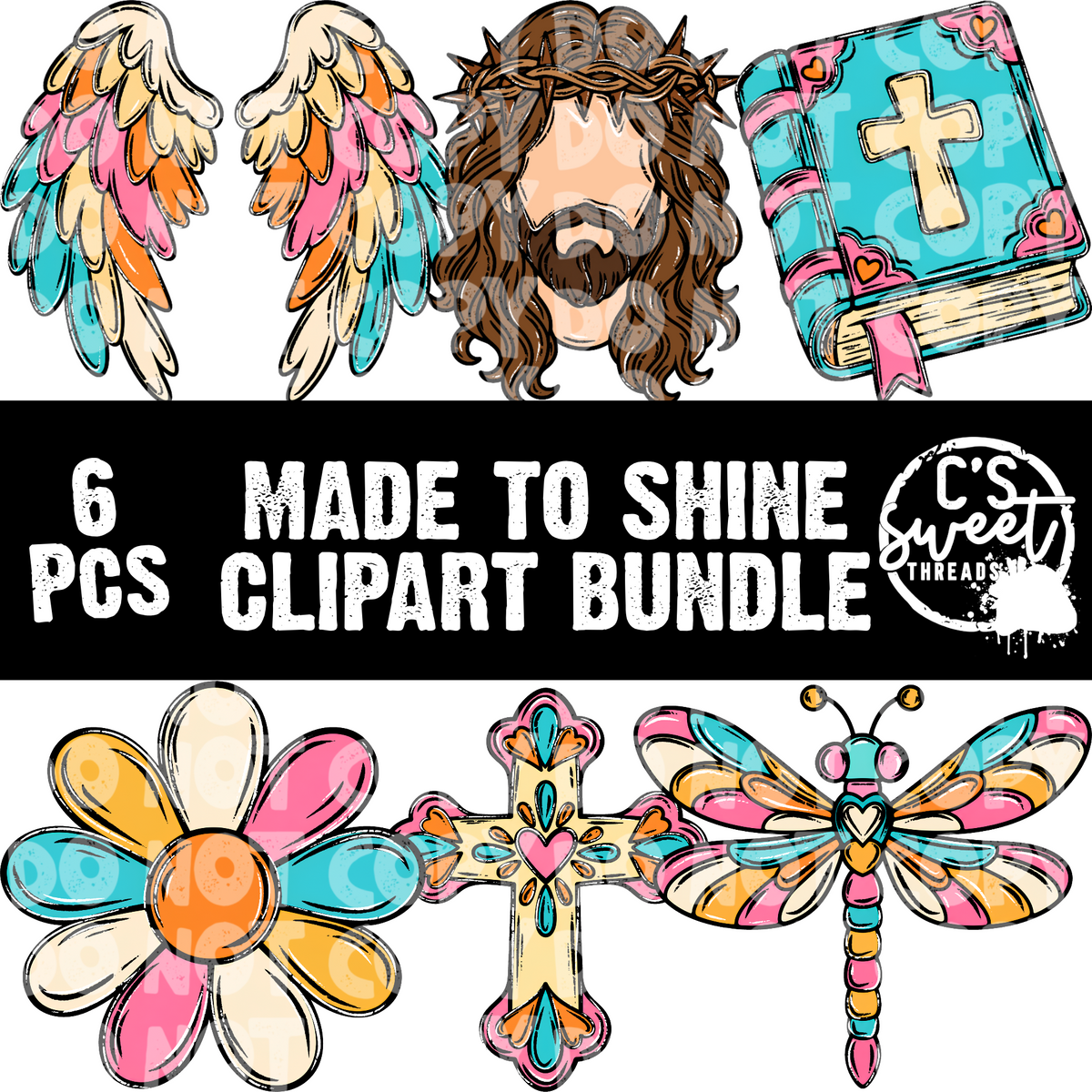 Made To Shine Clipart Bundle