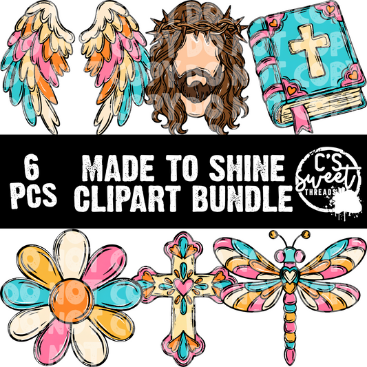 Made To Shine Clipart Bundle