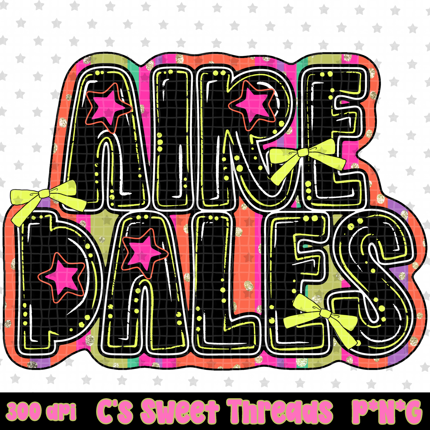 Neon Airedales
