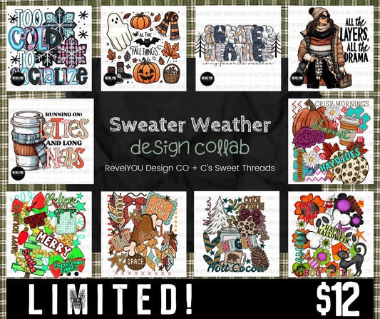 Sweater Weather Collab With RevelYOU Digital Designs