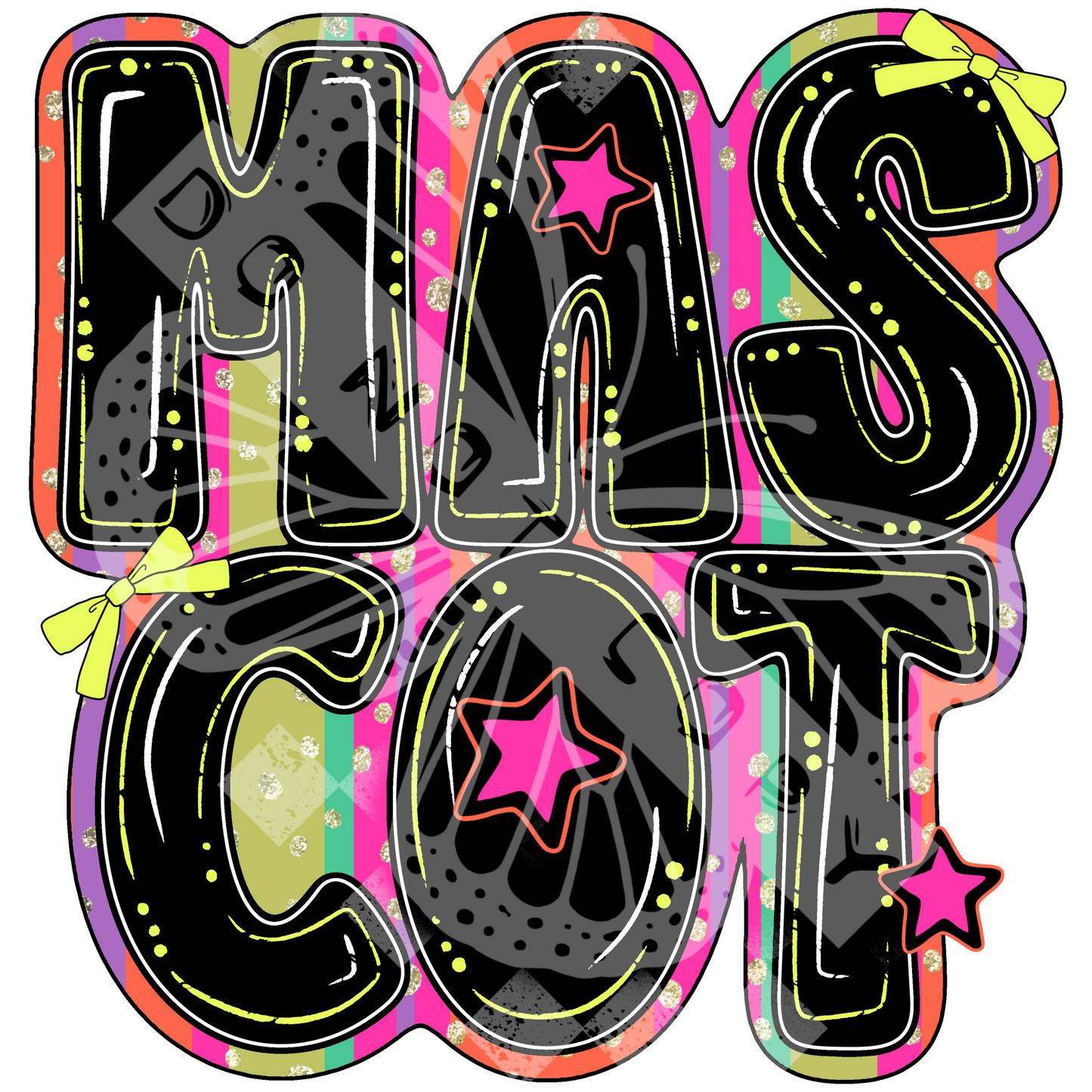 Custom Neon Mascot