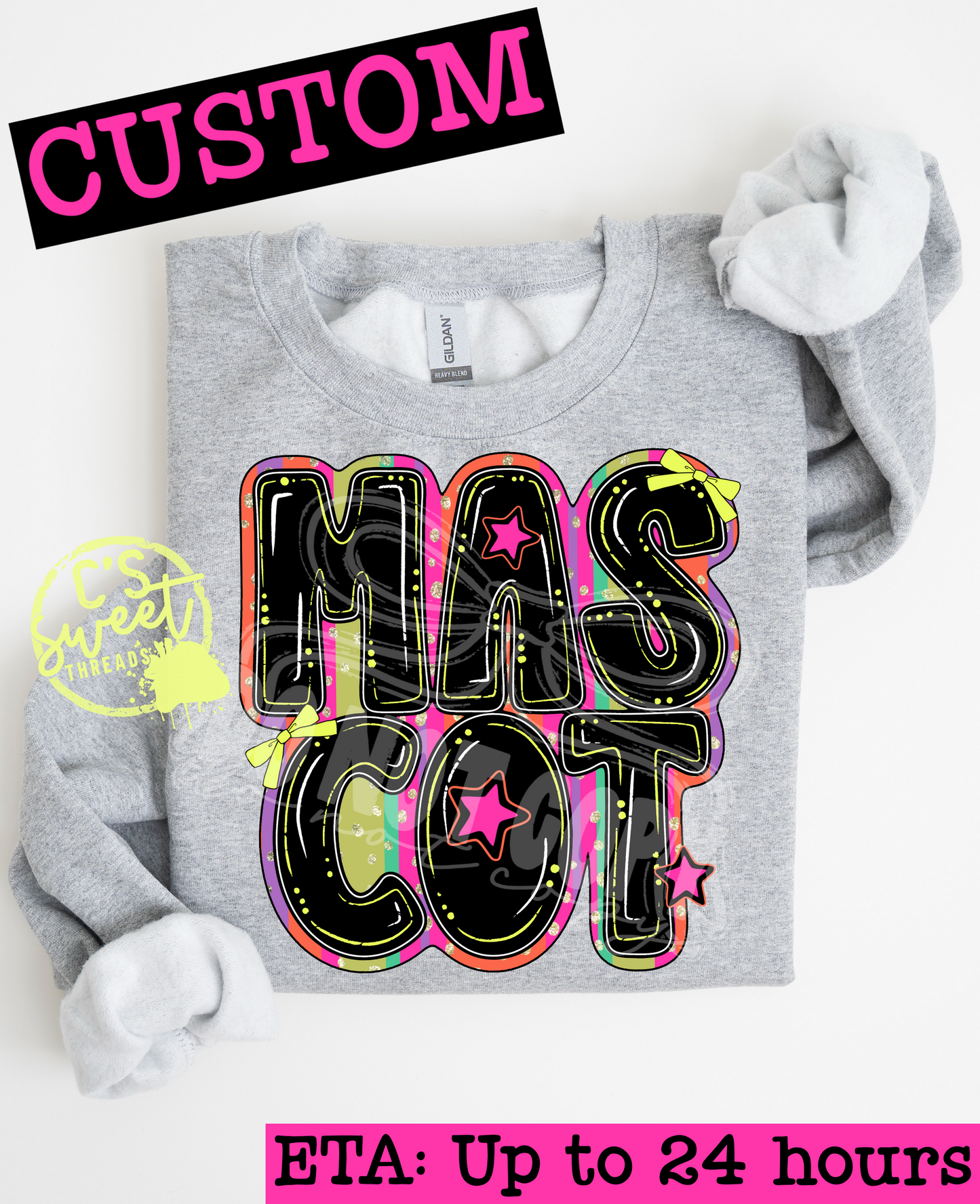Custom Neon Mascot