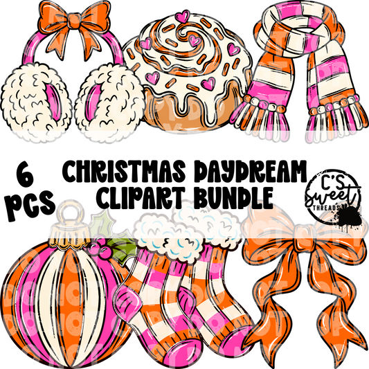 Christmas Daydream Clipart Bundle
