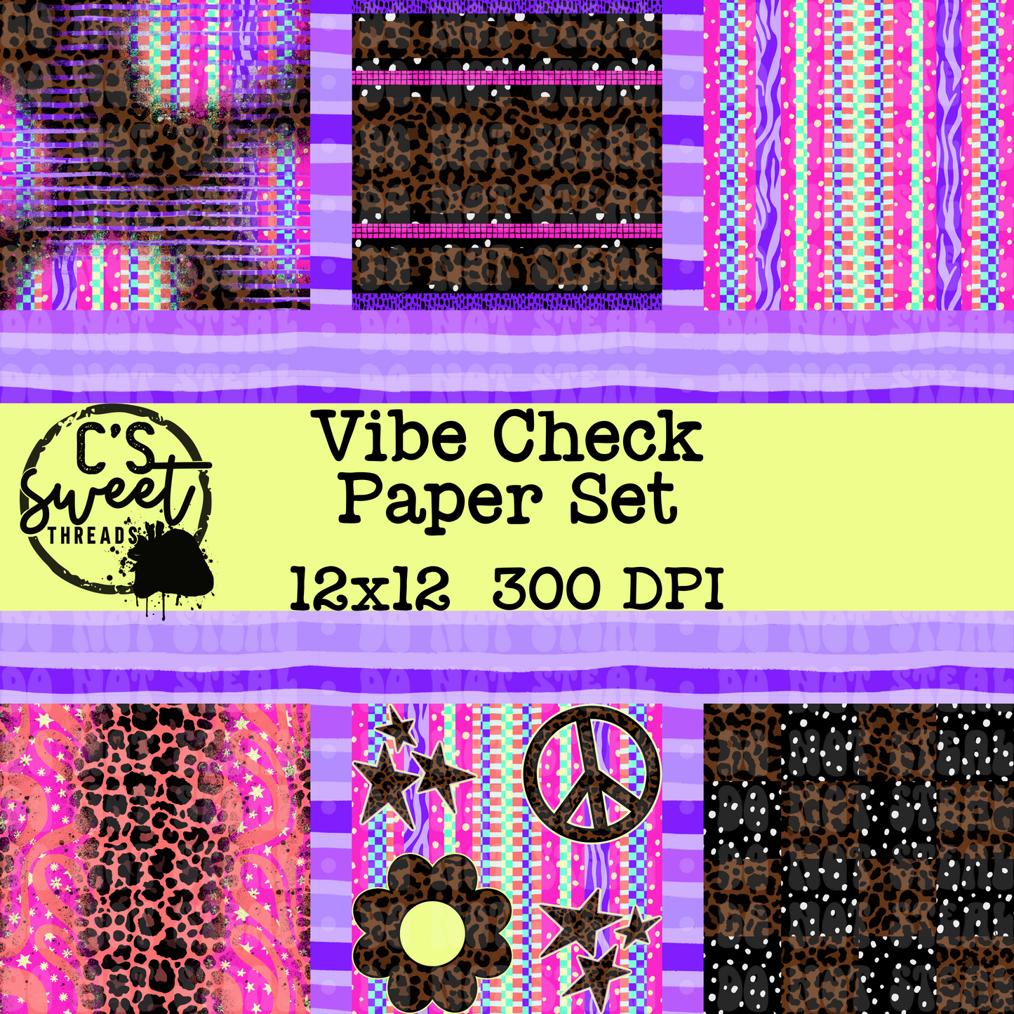 Vibe Check Paper Set