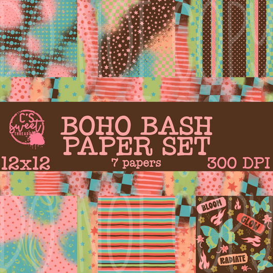 Boho Bash Paper Set