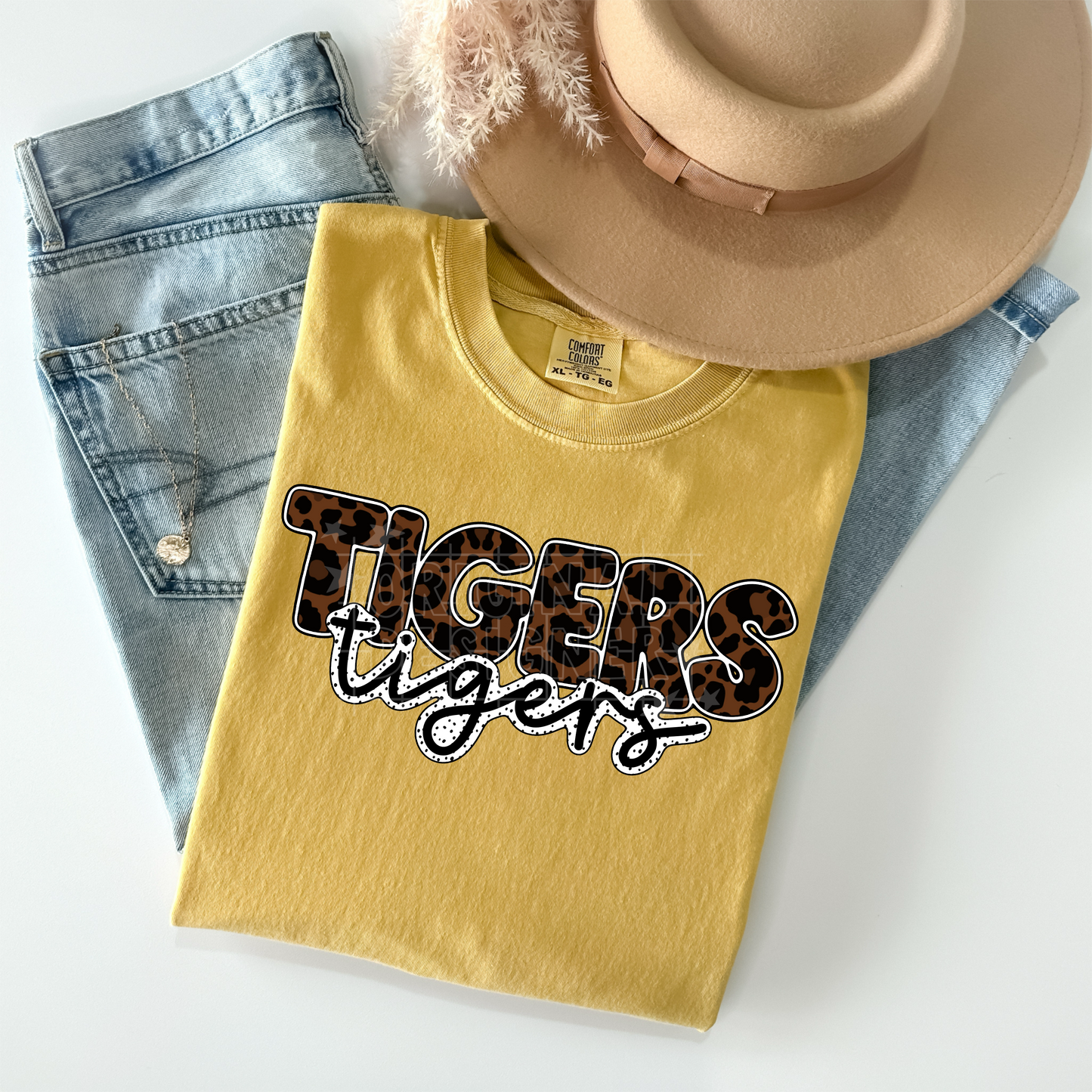 Leopard Print & Polka Dot Custom Mascot