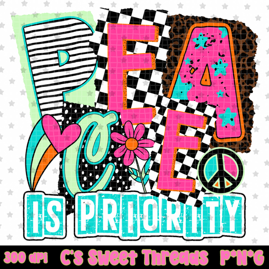 Peace Is Priority