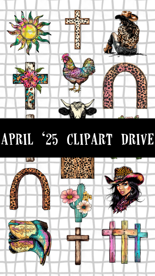 April ‘25 Clipart Drive