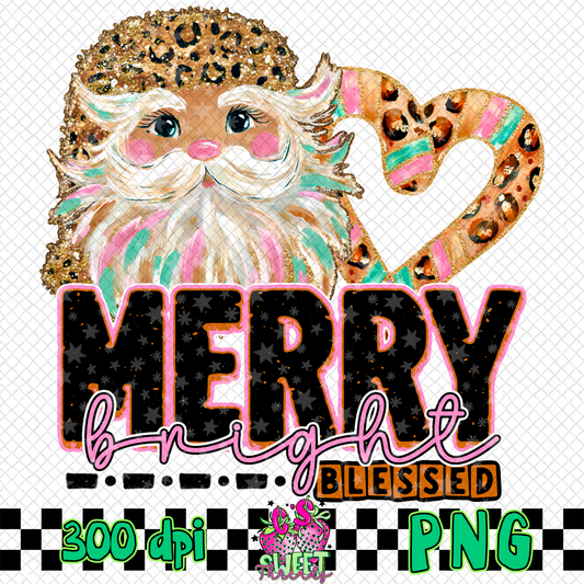 Merry Bright Blessed